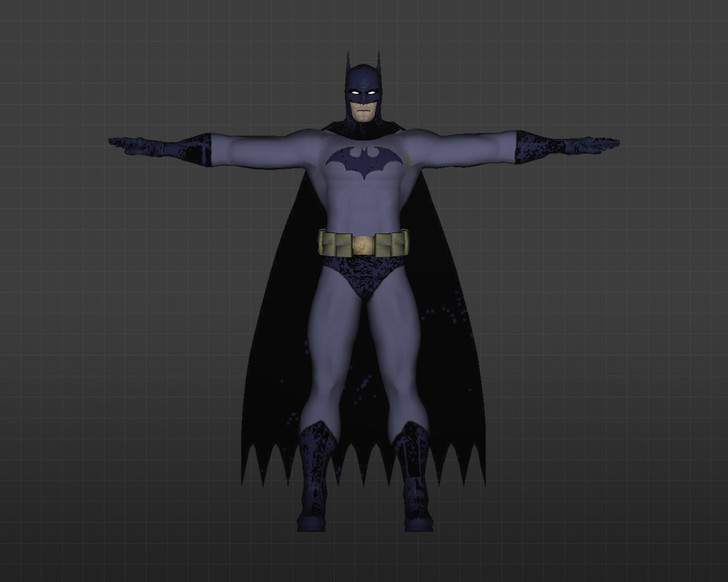 Скриншот модели Бэтмен