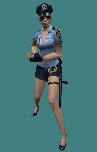 Скриншот модели Полицейская