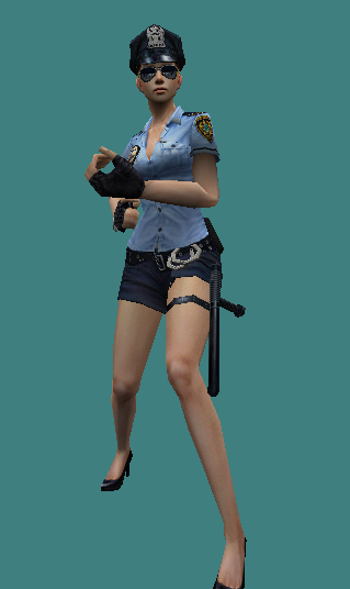 Скриншот модели Police